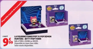 LA FIGURINE FUNKO POP ! K-POP DEMON HUNTERS - BITTY POP TOWN