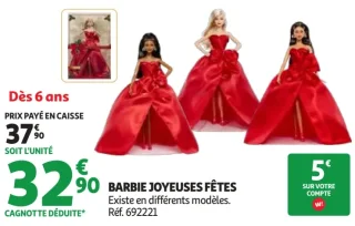 Barbie Joyeuses Fêtes
