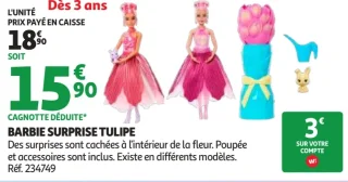 Barbie Surprise Tulipe