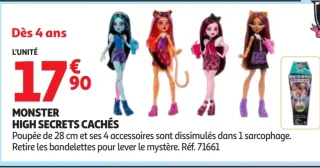 Poupée Monster High Secrets Cachés