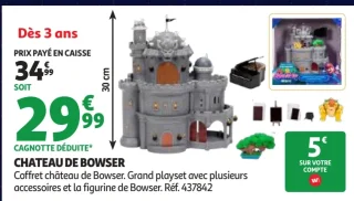 Coffret château de Bowser Super Mario