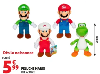 Peluche Mario 20cm