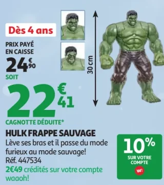 HULK FRAPPE SAUVAGE