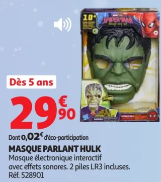 MASQUE PARLANT HULK