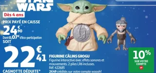 Figurine Câlins Grogu Star Wars