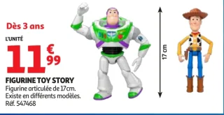 Figurine articulée Toy Story Disney Pixar 17 cm