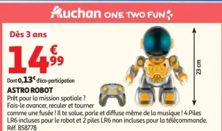 Astro Robot One Two Fun