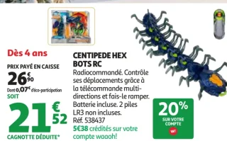 Centipede Hex Bots RC