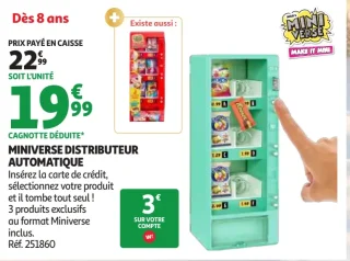 MINIVERSE DISTRIBUTEUR AUTOMATIQUE