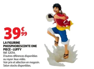 La figurine phosphorescente One Piece - Luffy