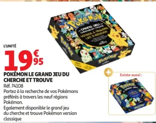 Pokémon Le grand jeu du cherche et trouve