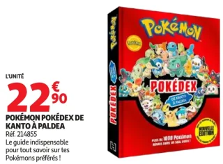 Pokémon Pokédex de Kanto à Paldea