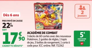 Académie de combat Pokémon JCC
