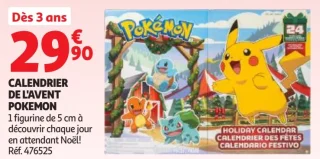 Calendrier de l'Avent Pokémon