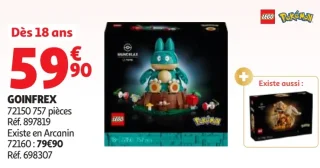 Goinfrex LEGO Pokémon 72150