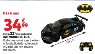 Batmobile RC 1:14