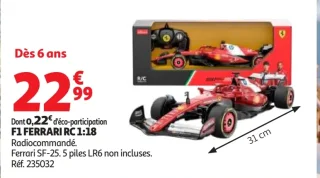 Voiture radiocommandée F1 Ferrari RC 1:18