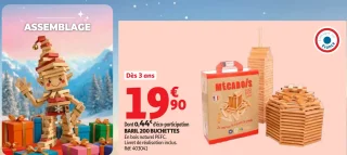 Baril 200 bûchettes Mécabois