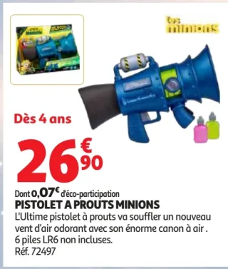Pistolet à prouts Minions