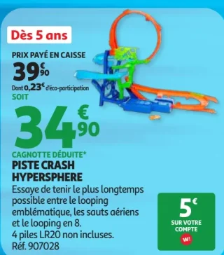 Hot Wheels Piste Crash Hypersphere