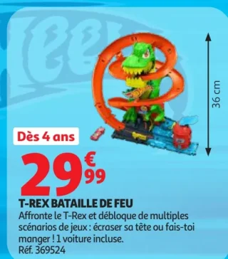 Hot Wheels T-Rex Bataille de Feu
