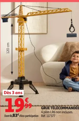 Grue télécommandée One Two Fun