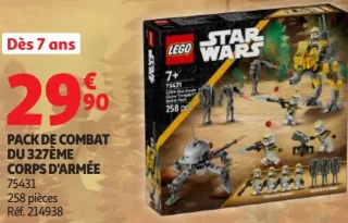 LEGO Star Wars Pack de combat du 327ème Corps d'Armée 75431