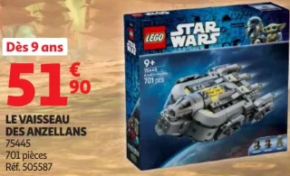 LEGO Star Wars Le Vaisseau des Anzellans 75445