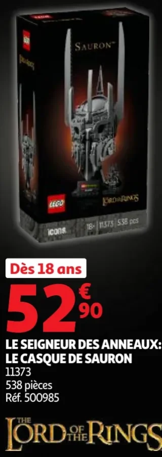 LEGO Le Seigneur des Anneaux Le casque de Sauron