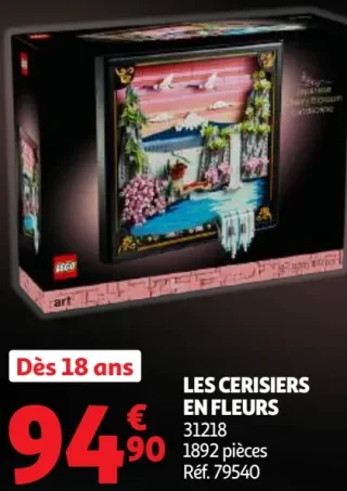 LEGO Art Les cerisiers en fleurs