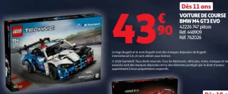 LEGO Technic Voiture de course BMW M4 GT3 EVO 42226