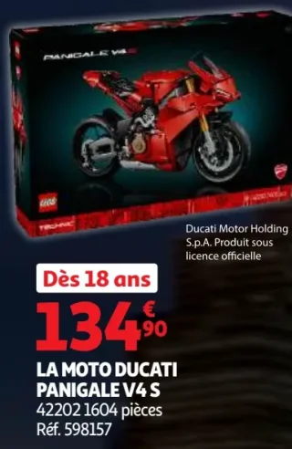 LEGO Technic La moto Ducati Panigale V4 S 42202