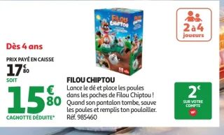 Jeu de société Filou Chiptou