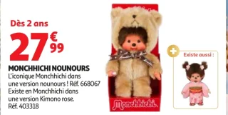 Monchhichi Nounours