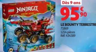 LEGO Ninjago Le Bounty terrestre 71869