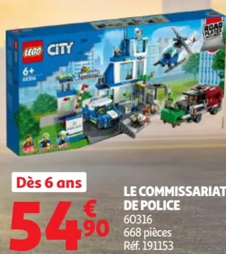 LEGO City Le commissariat de police 60316