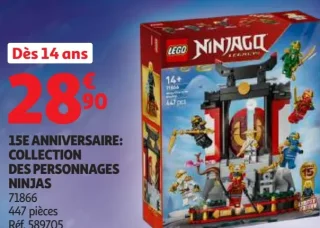 LEGO Ninjago 15e Anniversaire: Collection des personnages ninjas 71866