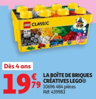 LEGO Classic La boîte de briques créatives