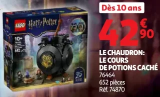 LEGO Harry Potter Le Chaudron: Le Cours de Potions Caché 76464