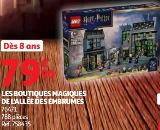 LEGO Harry Potter Les Boutiques Magiques de l'Allée des Embrumes 76471