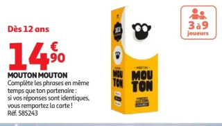 Jeu de société Mouton Mouton