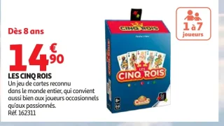 Jeu de société LES CINQ ROIS
