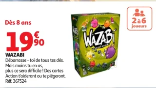 Jeu de dés Wazabi
