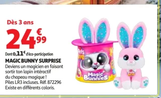 Peluche lapin Magic Bunny Surprise Pets Alive