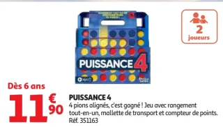 Jeu de société Puissance 4