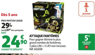 Jeu de société Attaque Fantômes