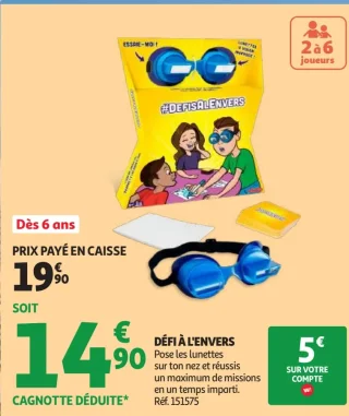 Jeu de société Défi à l'envers
