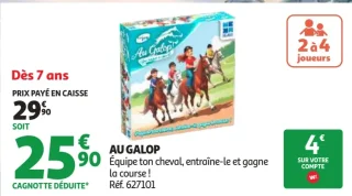 Jeu de société Au Galop