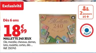Mallette de 240 jeux