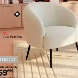 Fauteuil Boucly Lomoco